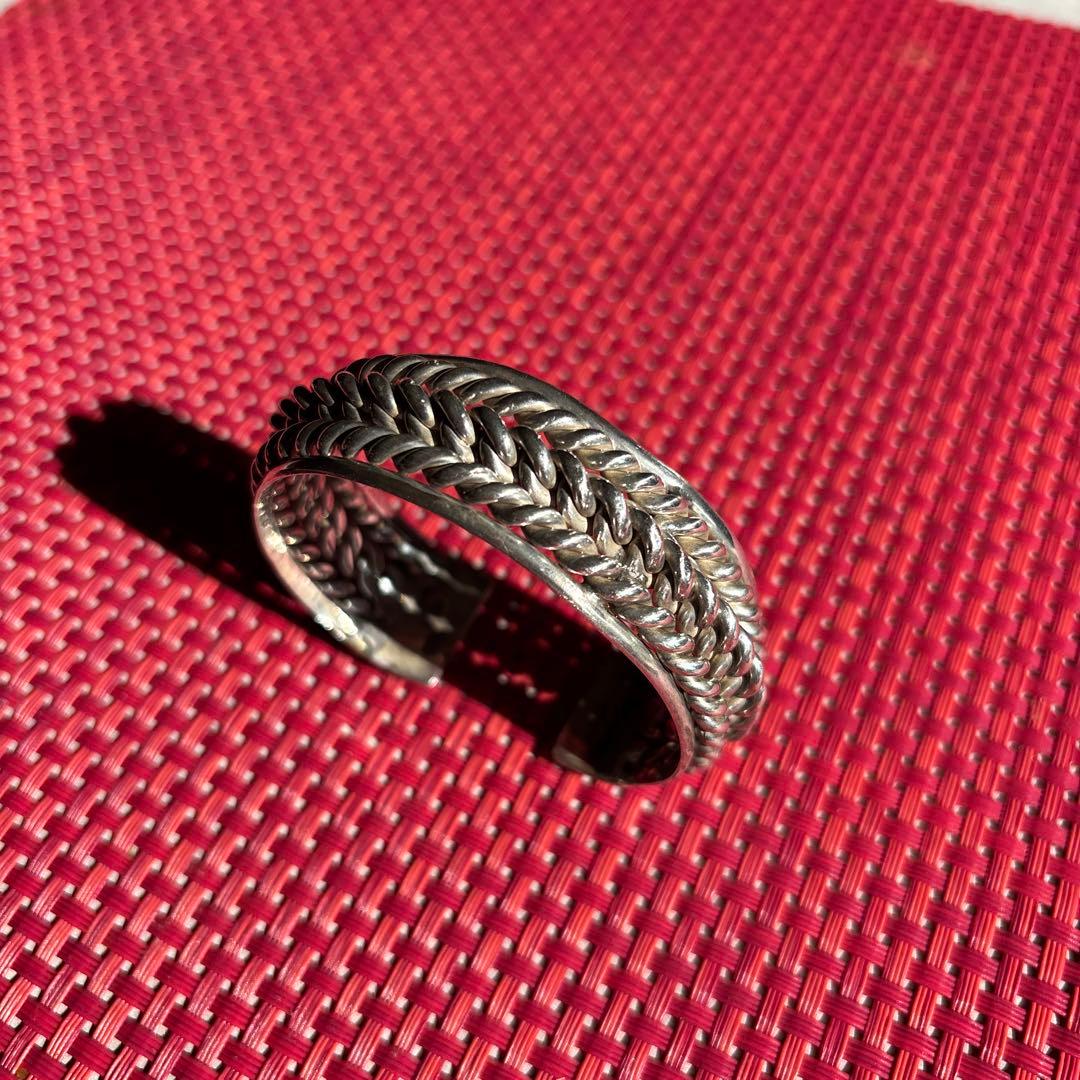 アンティークシルバーブレスレット