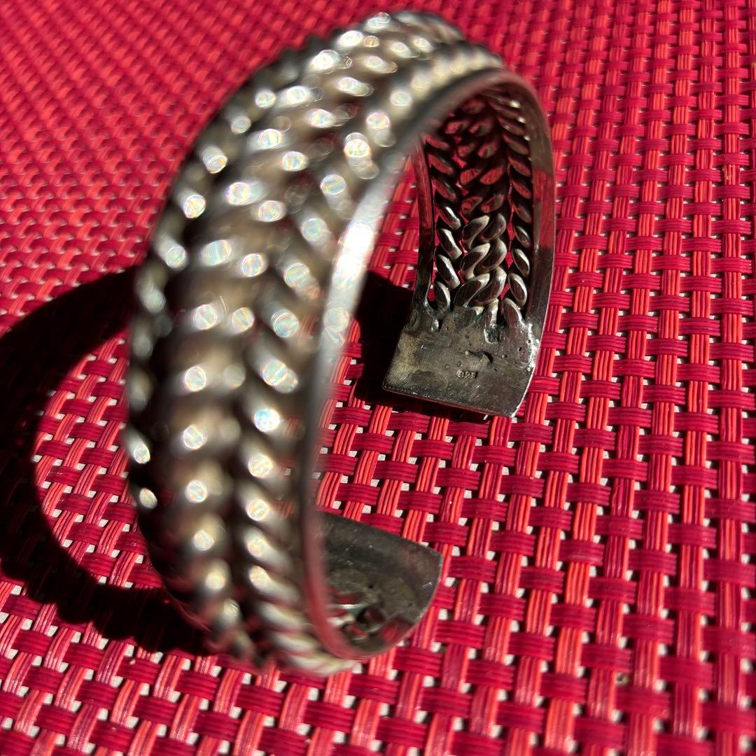 アンティークシルバーブレスレット