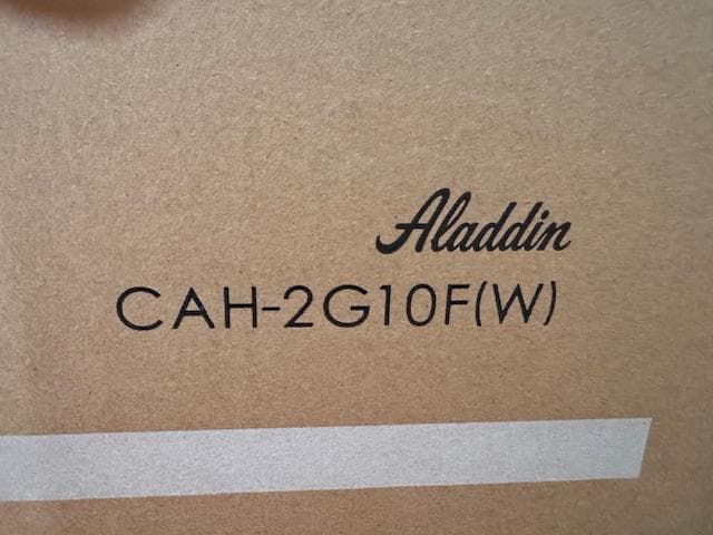 新品　アラジングラファイトヒーター　CAH-２G10FW　ホワイト　2023年製