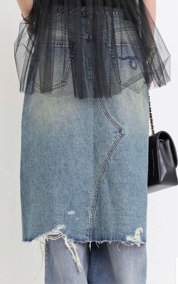 アパルトモン【R13/アールサーティーン】 デニムスカート美品