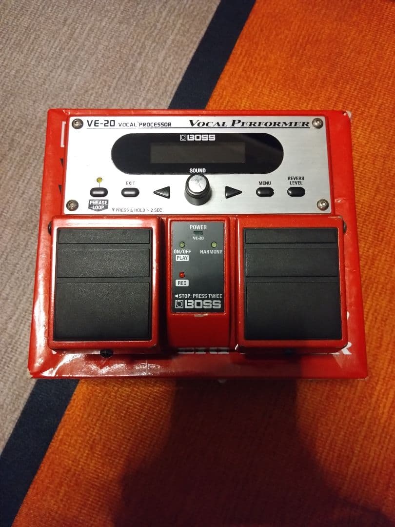 BOSS VE-20 ボーカルエフェクター ACアダプタ付き