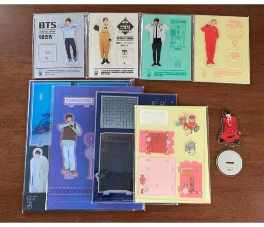 BTS テヒョン　V 公式　アクリルスタンド　 9点　セット