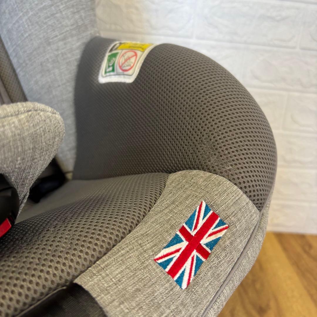 美品　JOIE チャイルドシート アイ・アーク360°キャノピー付　グレー