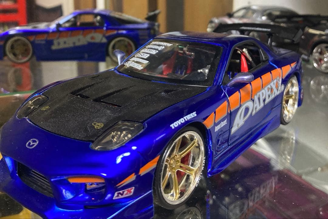 ミニカー jada toys Import Racer APEX i Mazda RX-7
