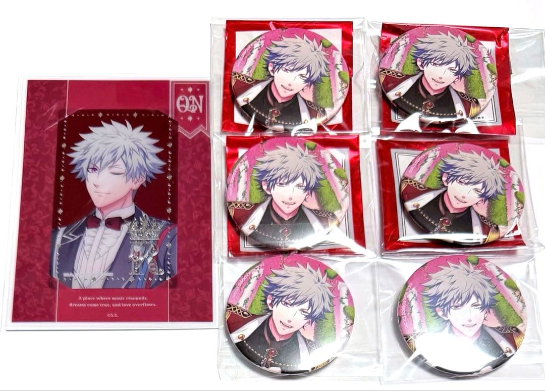 うたプリ ワンダーランド 缶バッジ 15th Anniversary 黒崎蘭丸