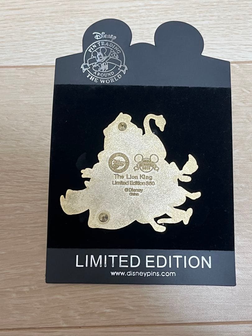 ライオンキング　リミテッドピン　LE350