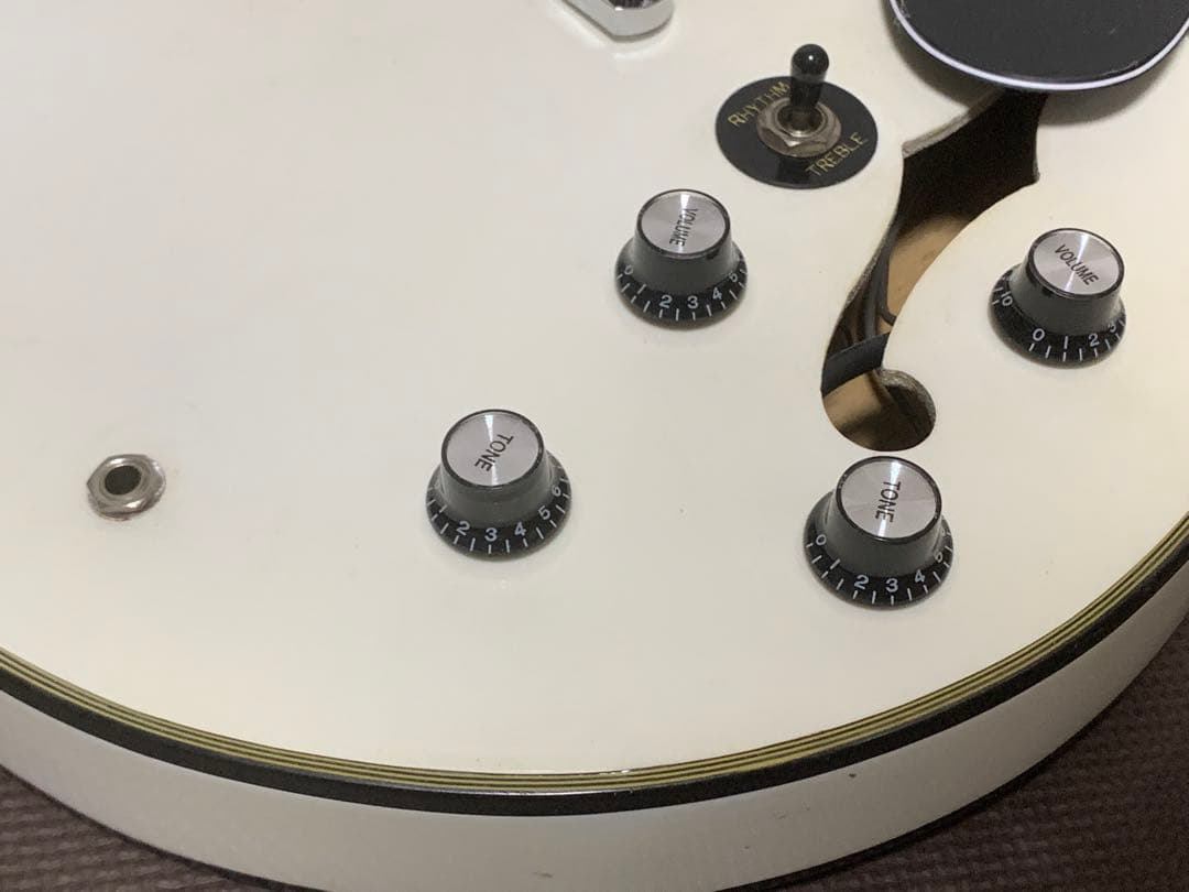 APEXE7 SPRIT SOUNDS セミアコ 白 希少 レア ジャンク