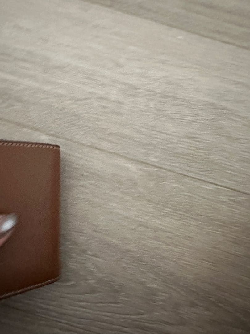 美品CELINE セリーヌ トリオンフ コンパクトウォレット　コニャック