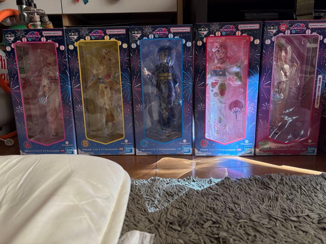 ぼっち　ザ　ロック　1番くじ！A賞からラストワンまでフィギュア5体セット