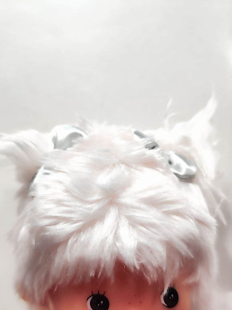 モンチッチ 10周年記念 プラチナモンチッチ 当時物 女の子 ベビチッチ レア