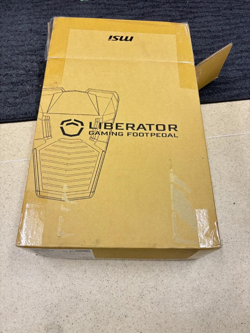【希少！輸入品】MSI Liberator GP10 ゲーミングフットペダル