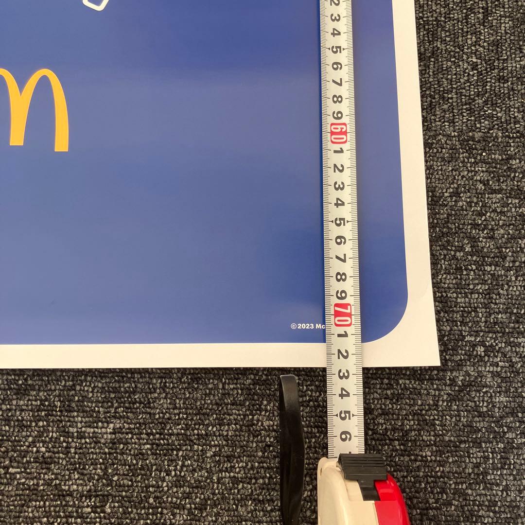 世界に150個限定！非売品 青いマックの日 フィッシャーズポスター