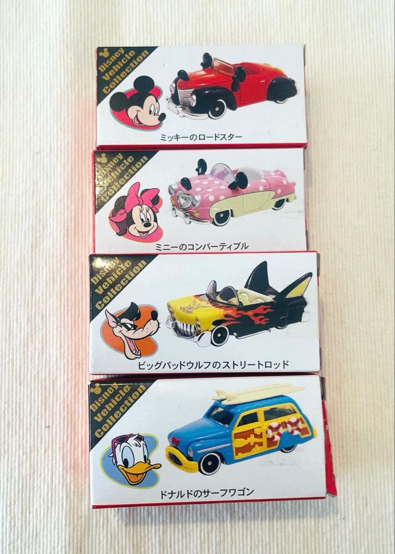 DisneyTOMICAディズニートミカ 4台おまとめセット【2台未開封新品】