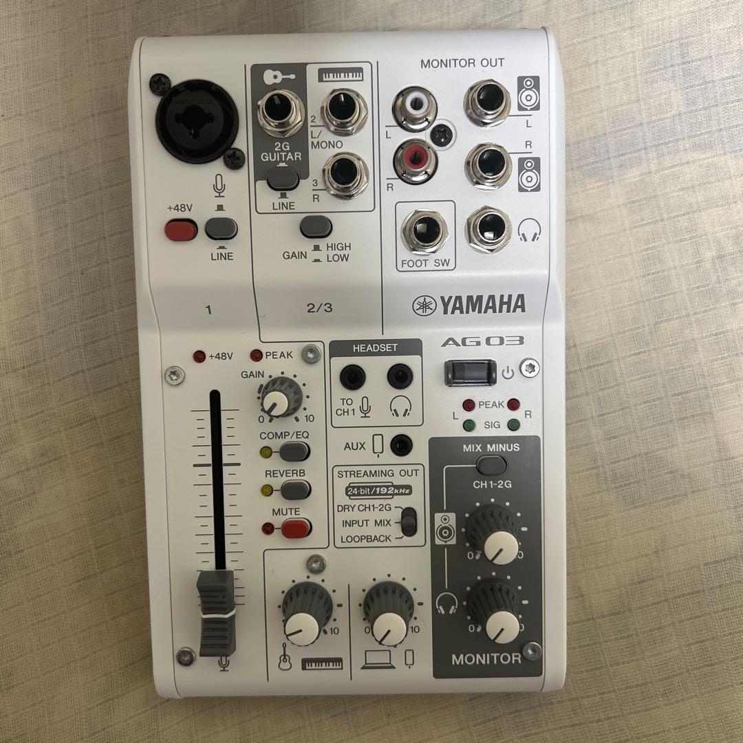 YAMAHA ヤマハ AG03MK2 ホワイト