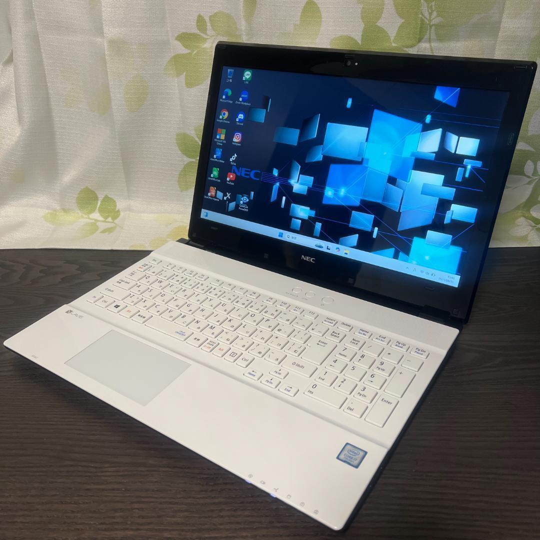 高性能✨NEC☆新品SSD500GB☆16GB☆Core i7