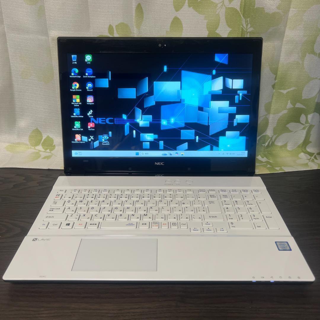 高性能✨NEC☆新品SSD500GB☆16GB☆Core i7