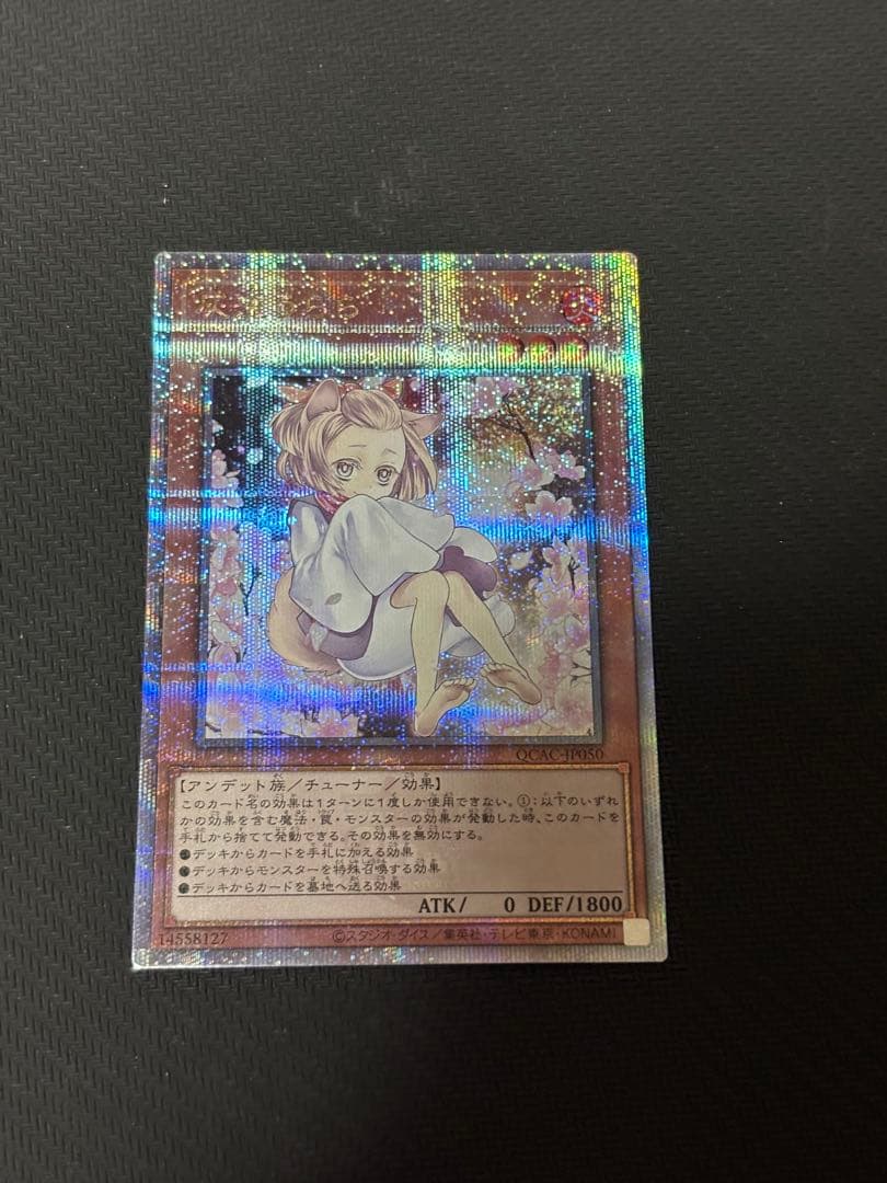 遊戯王　灰流うらら 絵違い 25th クオシク　はるうらら