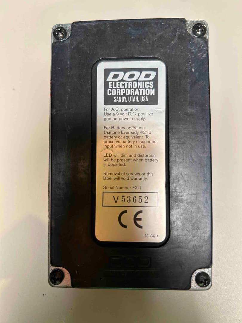 DOD FX86B DEATH L ディストーション