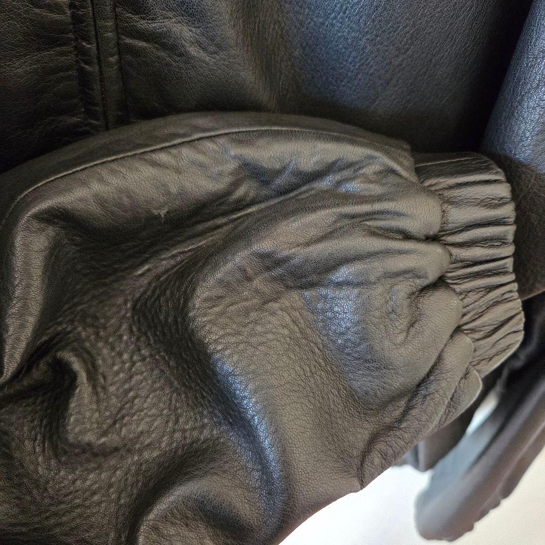 90s Ralph Lauren レザージャケット ポニー無し Lサイズ