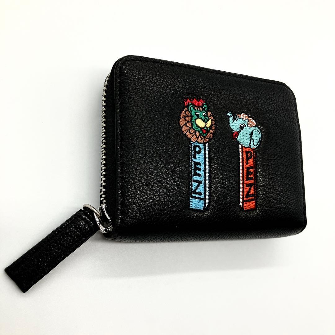 美品【PEZ(ペッツ)×perche(ペルケ)×ear】コラボ ジャバラ折り財布