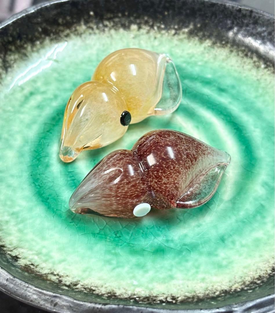 ガラスのホタルイカ