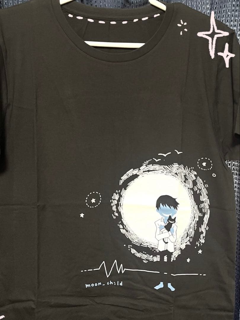 新品未開封 moon child 黒 Tシャツ Lサイズ
