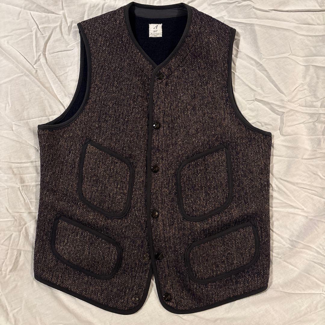 【ANATOMICA】BEACH CLOTH VEST 40