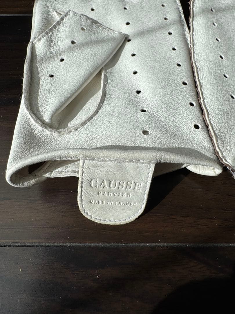 新品未使用！CAUSSE（コース／ガンコス）パイソン×レザーグローブ