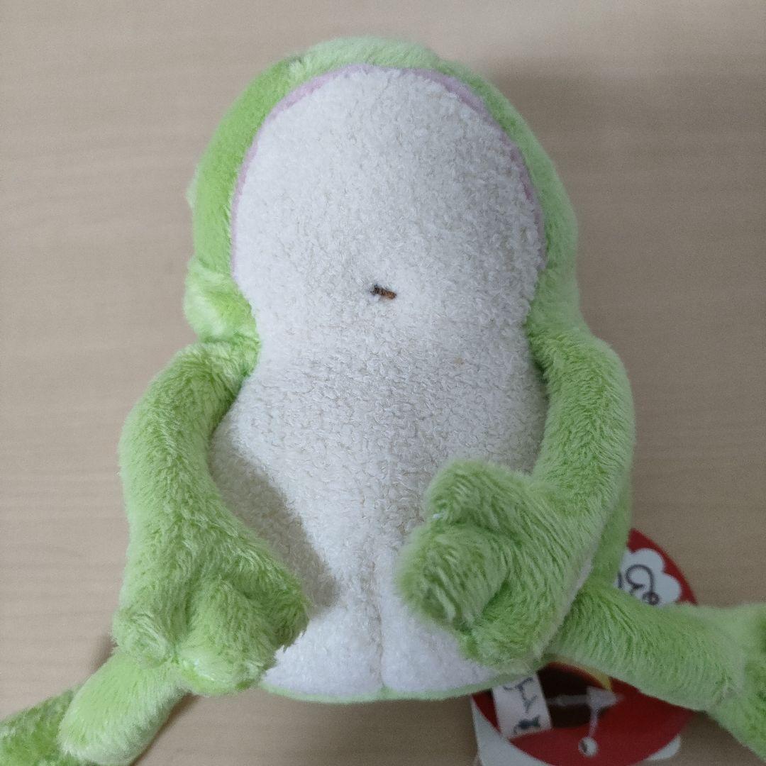 激レア　タグ付き　モンスイユ　ボーノ　カエル　ぬいぐるみ　レトロ