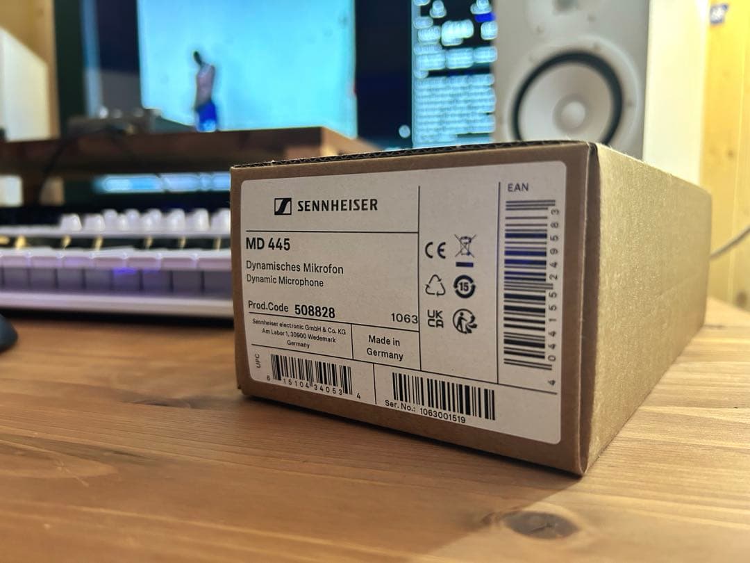 Sennheiser MD 445 ダイナミックマイク