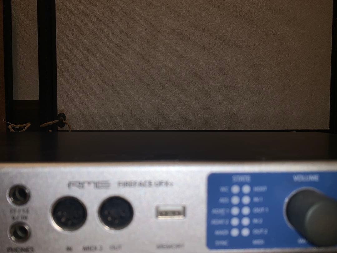 オーディオインターフェイス RME Fireface UFX+