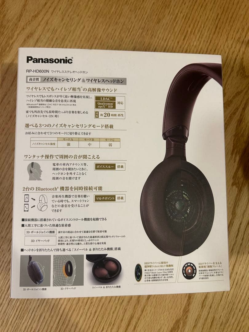 RP-HD600N panasonic 新品未使用品 ヘッドフォン