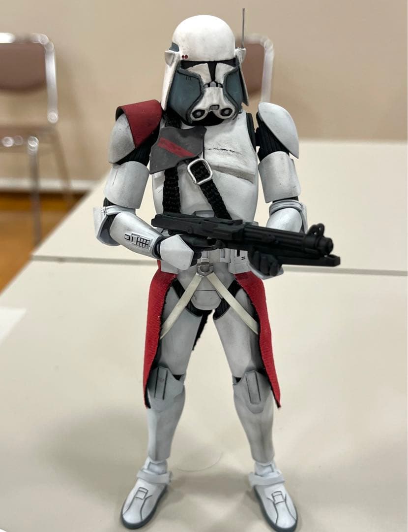 スターウォーズ　クローントルーパー　プラモデル改造 バカラ