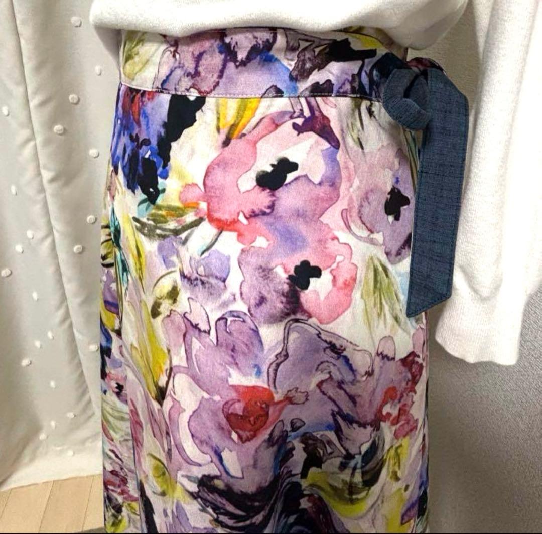 最終値下げ⭐︎レナクナッタrenacnatta リバーシブルフレアスカート