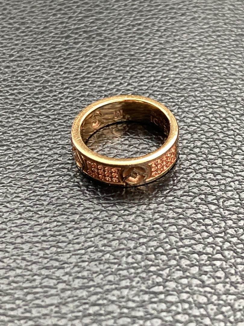 FENDI F IS Logo Gold Ring フェンディ 指輪