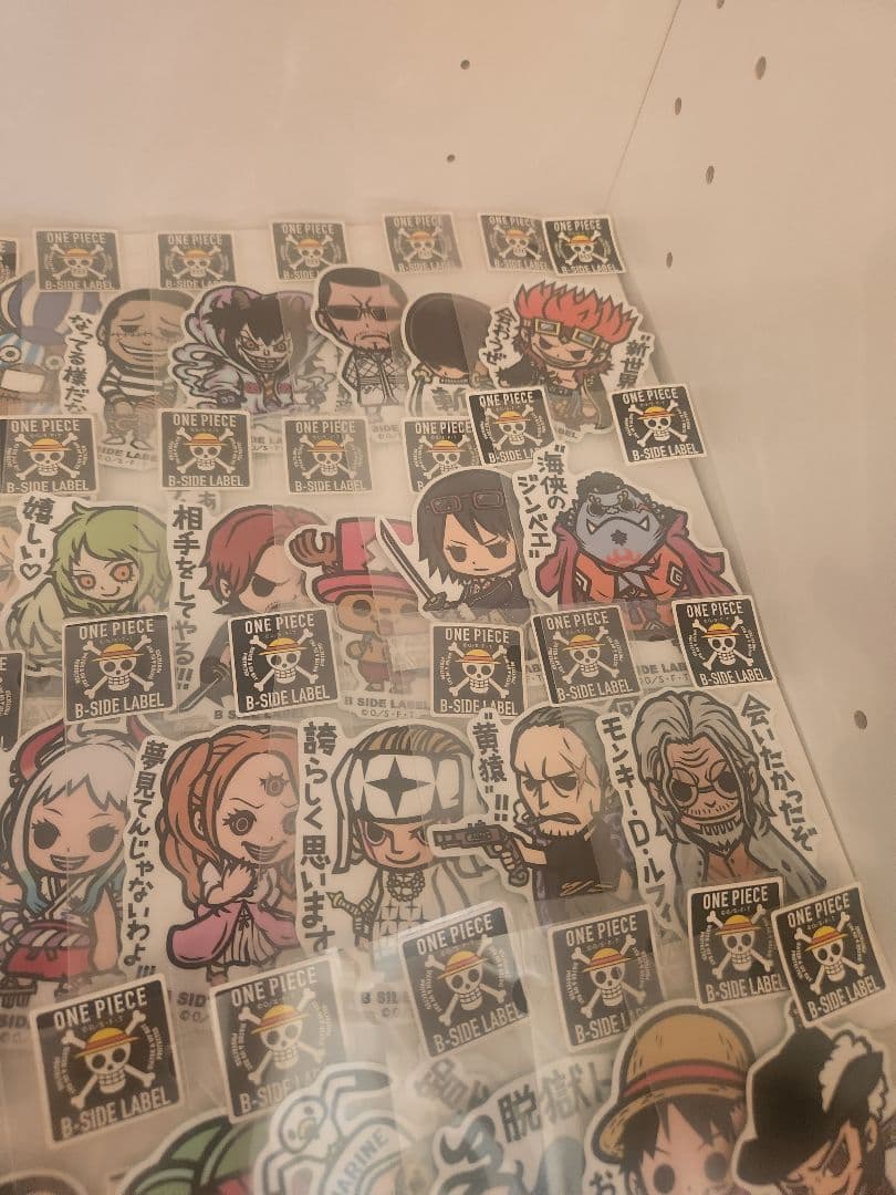 b-side label ステッカー ONE PIECEまとめ売り