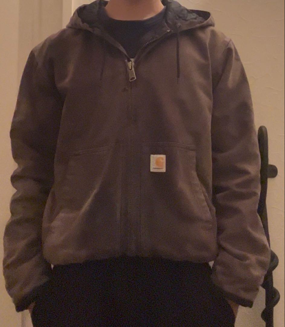 南無阿弥陀仏 Carhartt アクティブジャケット 鬼フェード 黒 S