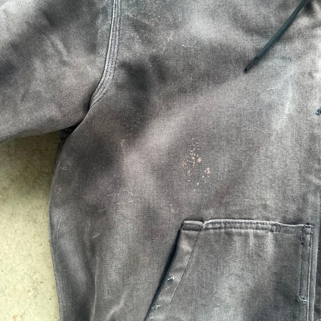 南無阿弥陀仏 Carhartt アクティブジャケット 鬼フェード 黒 S