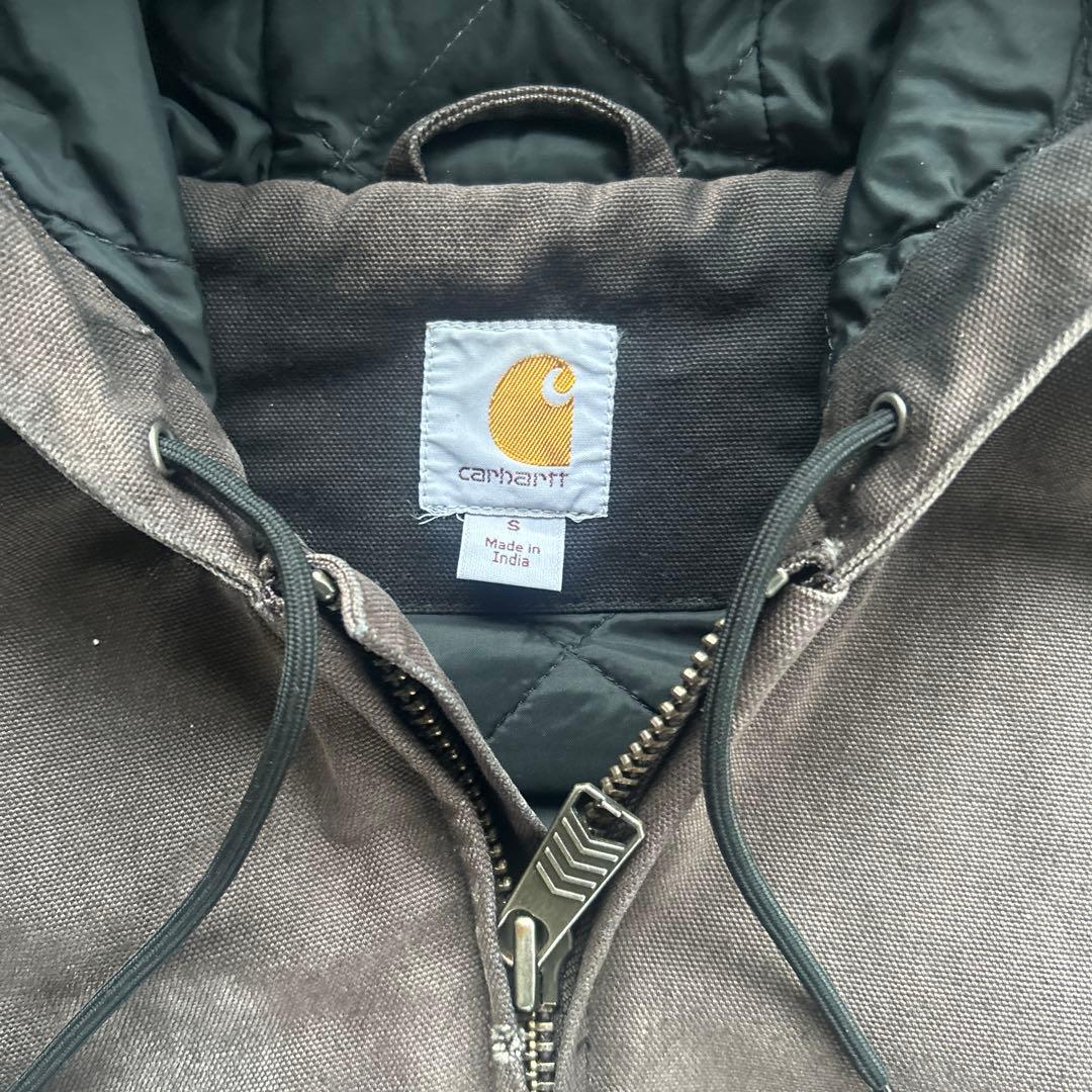 南無阿弥陀仏 Carhartt アクティブジャケット 鬼フェード 黒 S