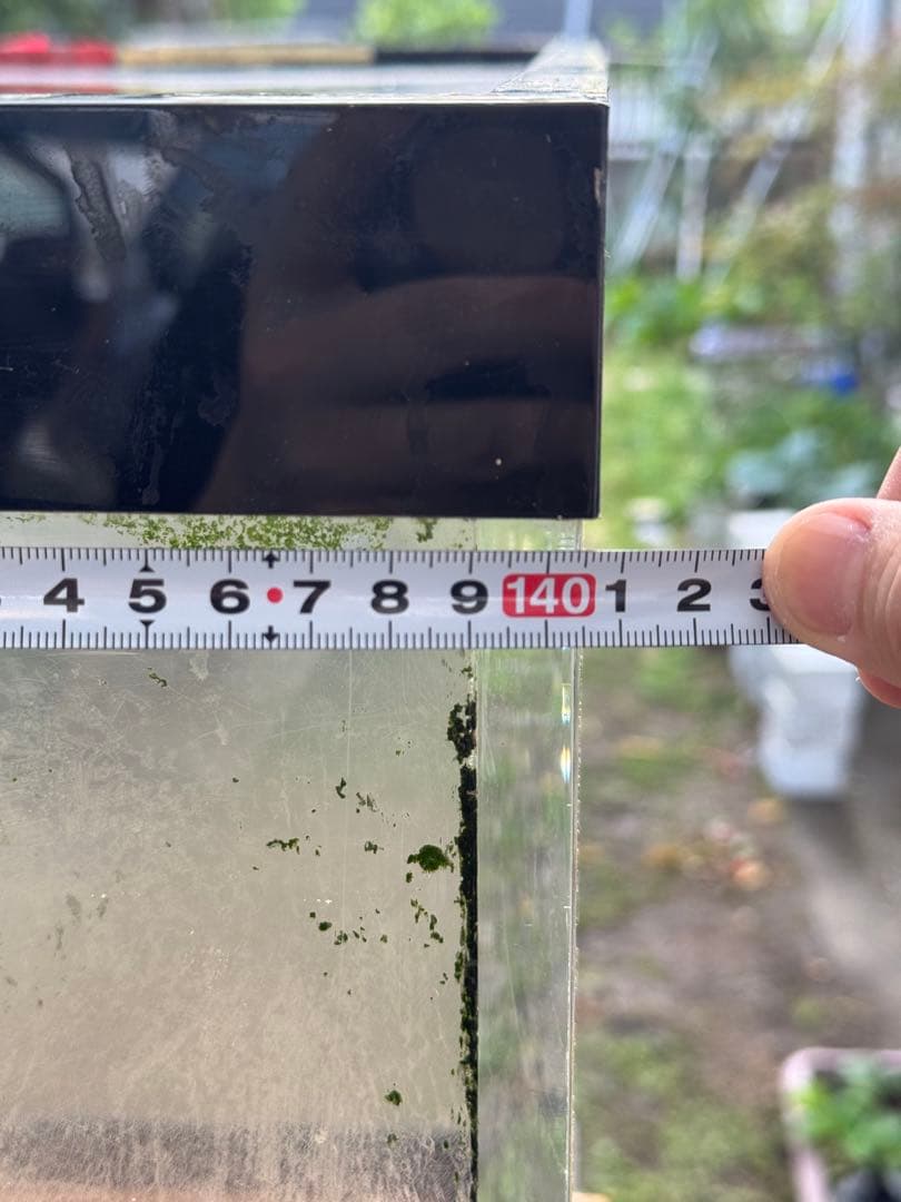 八*）様 1400×600×600アクリルオーバーフロー水槽