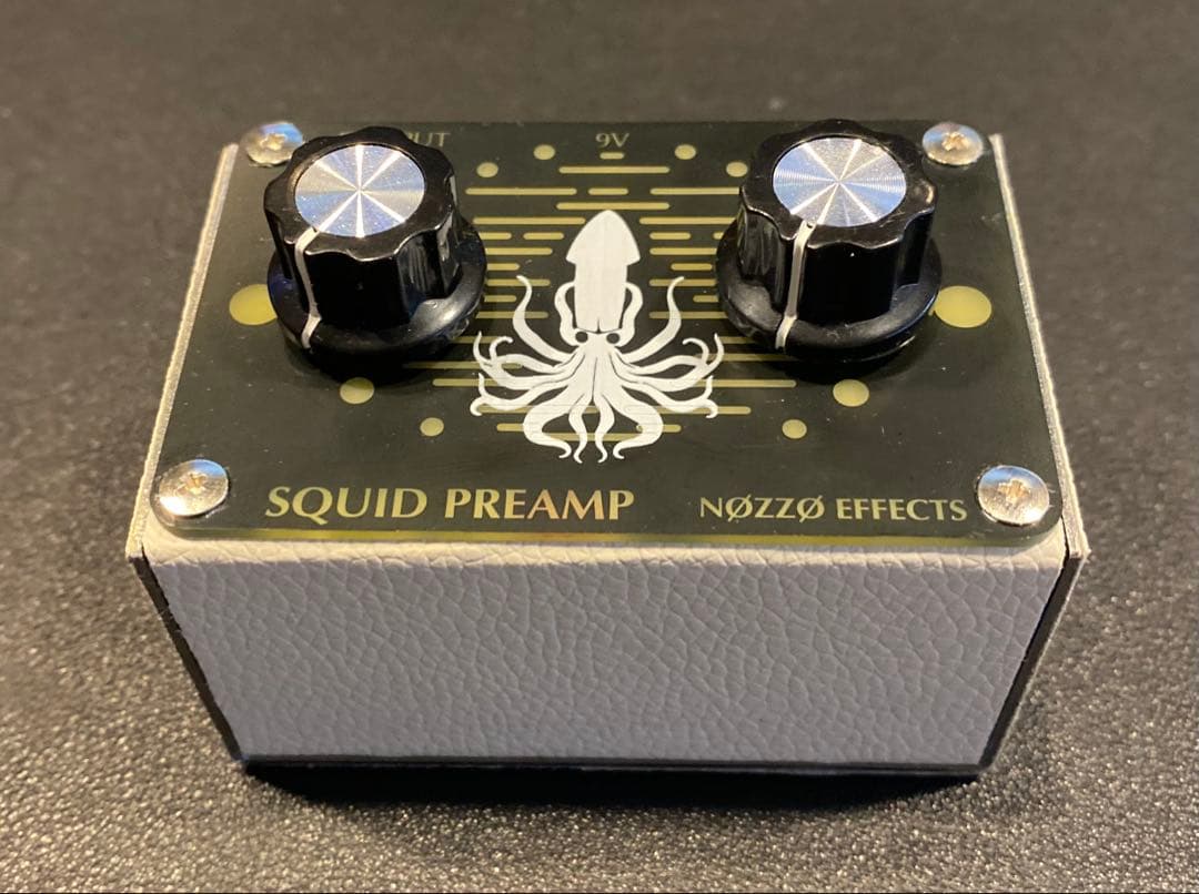 NOZZO EFFECTS Squid preamp mini ホワイト