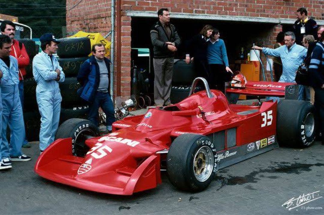 80台限定 1/18 Tecnomodel アルファロメオ 177 アウトデルタ