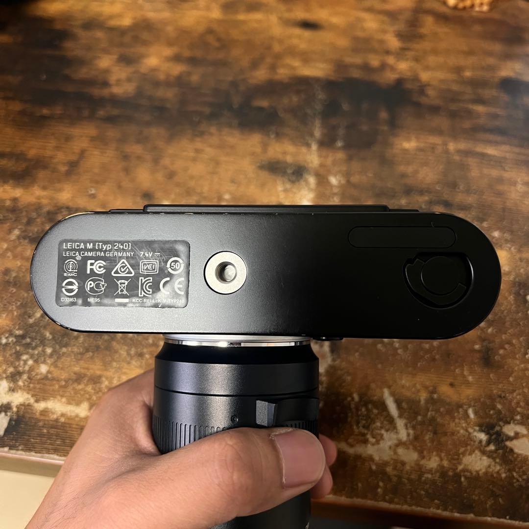 Leica ライカ M typ240 ブラック レンズ付き 充電器、バッテリー