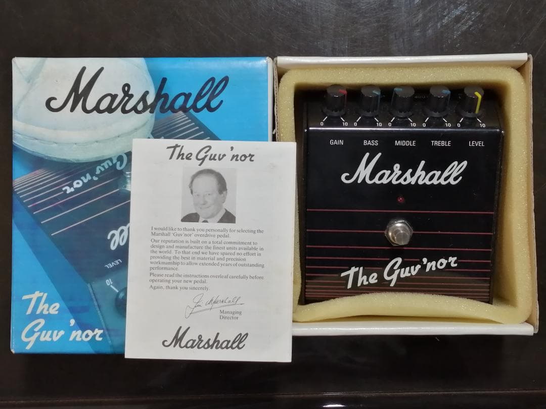 Marshall The Guv’nor　マーシャル ガバナー 箱付き