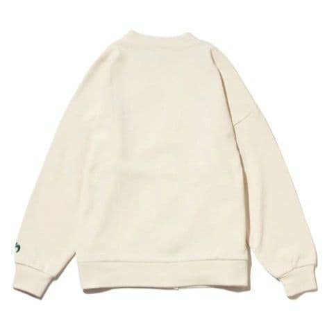 ミセスグリーンアップル　ポップアップ　カーディガン　L オフホワイト