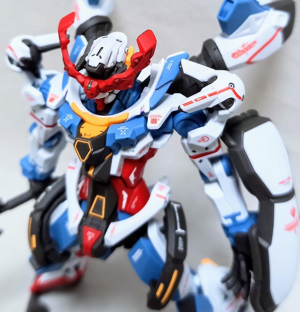 完成品 HG 1/144 GQuuuuuuX ジークアクス 組立て済 ジャンクE