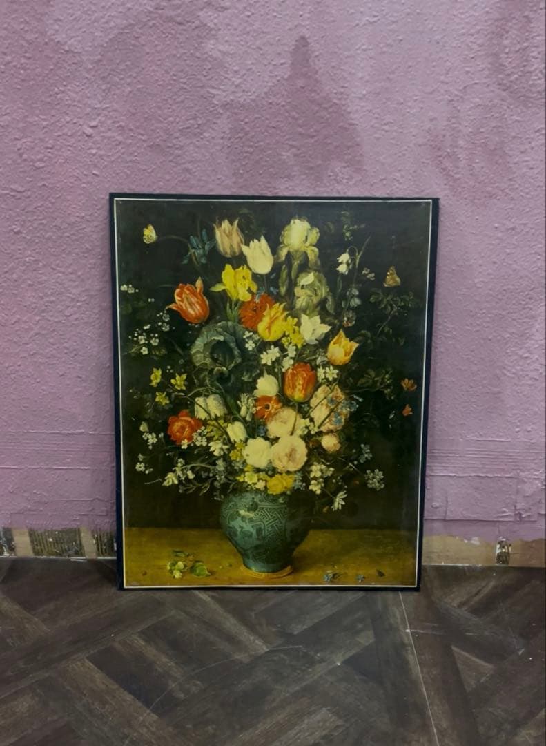 早い者勝ち♪　アンティーク　VANDEVOORDE Paris 絵画　油絵　レア