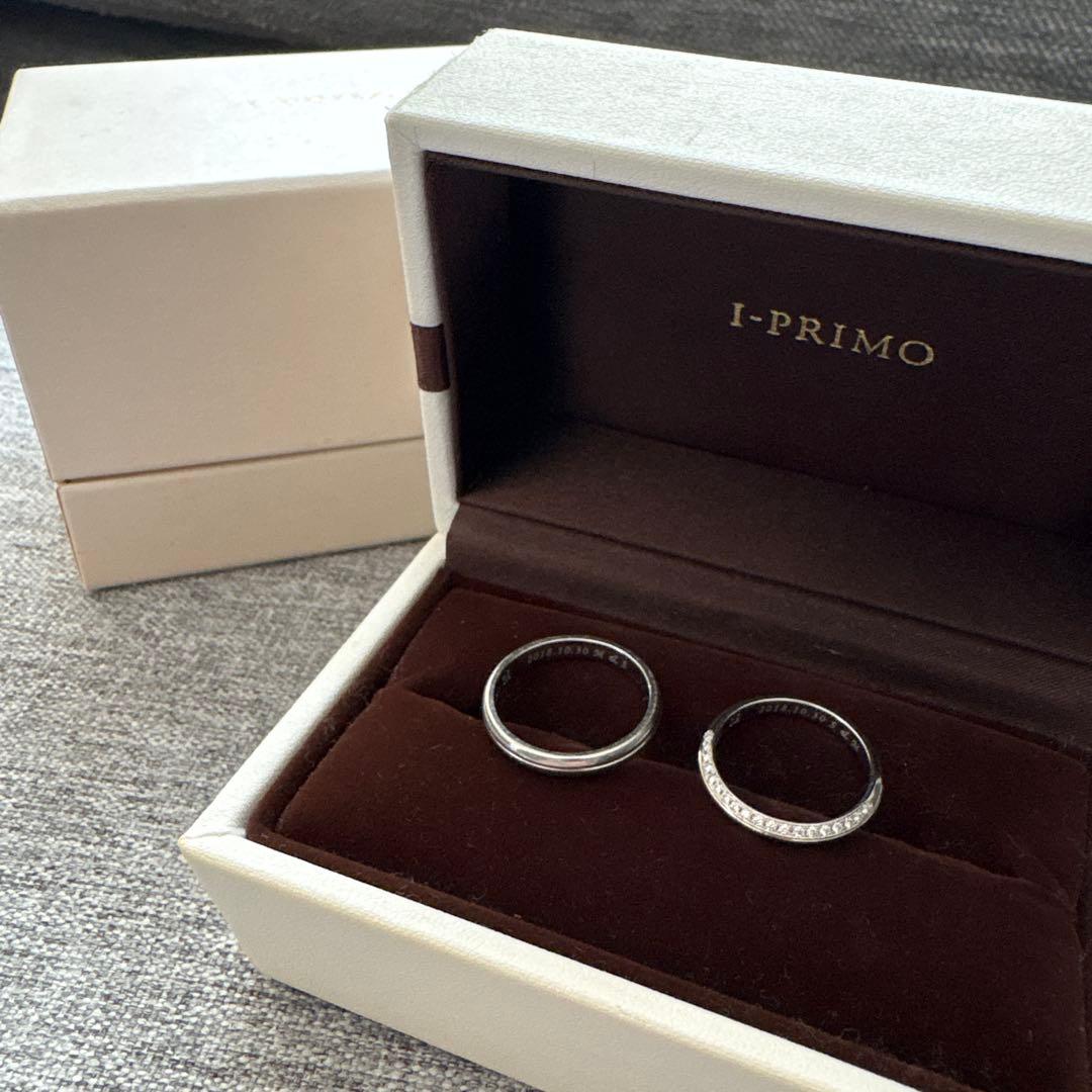I-PRIMO 結婚指輪 アナエル Pt950 ダイヤ0.07ct プラチナ