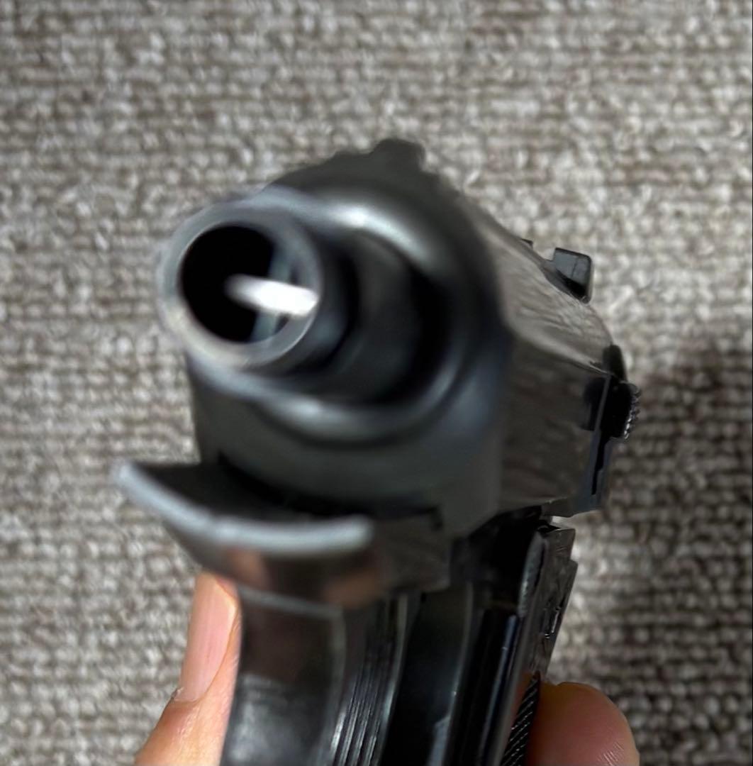 マルシンHWモデルガンワルサーPPKサイレンサー、レアグリップ付Ｊボンドイメージ