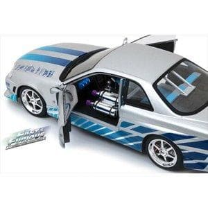 希少品 ワイルドスピード 1/18 スカイライン ネオンライト 搭載タイプ